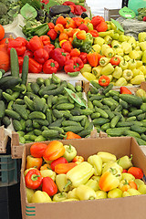 Image showing Farmers Market