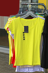 Image showing Yellow T Shirt