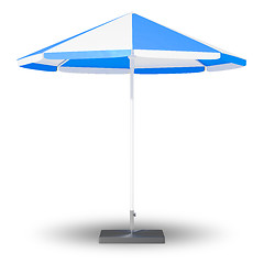 Image showing sun protection umbrella