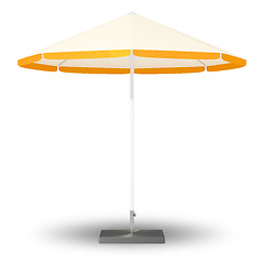 Image showing sun protection umbrella