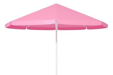 Image showing sun protection umbrella