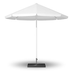 Image showing sun protection umbrella