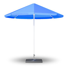 Image showing sun protection umbrella