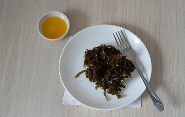 Image showing marinated laminaria salad 