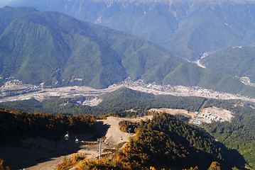 Image showing roads in Caucasus