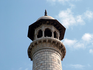Image showing Minaret, Taj Mahal