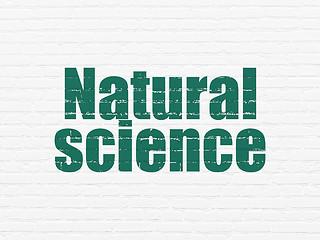 Image showing Science concept: Natural Science on wall background
