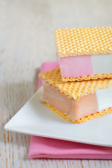 Image showing Ice cream sandwich