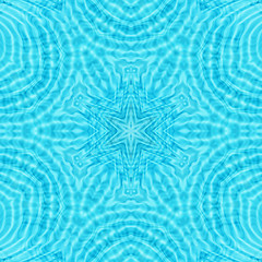 Image showing Abstract water ripples pattern