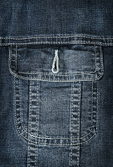 Image showing Jeans pocket