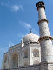 Image showing Minaret, Taj Mahal