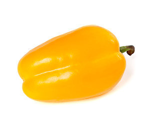 Image showing Ripe yellow sweet pepper