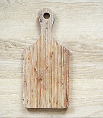 Image showing old wooden cutting board