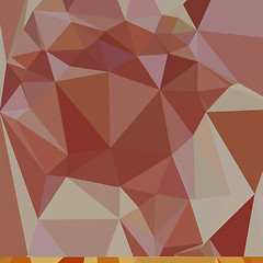 Image showing Congo Pink Abstract Low Polygon Background