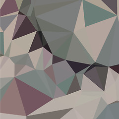 Image showing Laurel Green Abstract Low Polygon Background