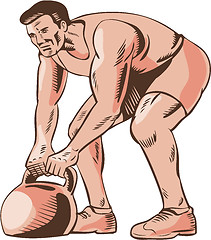 Image showing High Intensity Interval Training Kettlebell Etching