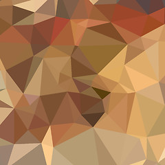 Image showing Camel Brown Abstract Low Polygon Background