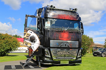 Image showing Volvo FH16 Ace of Spades Show Truck