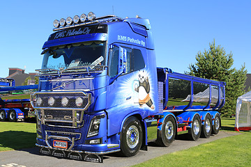 Image showing Volvo FH16 750 Dump Truck Kung Fu Panda