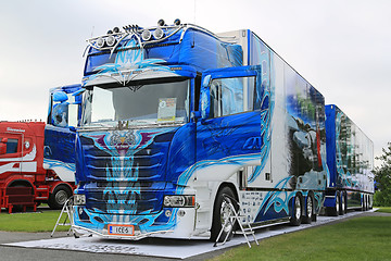 Image showing Scania R620 Ice Pricess Super Truck Winner