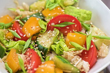 Image showing Bulgarian salad