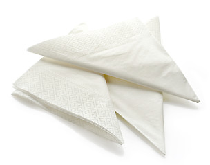 Image showing white paper napkins