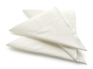 Image showing white paper napkins