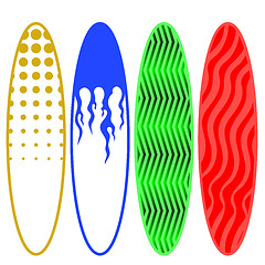 Image showing Surfboards