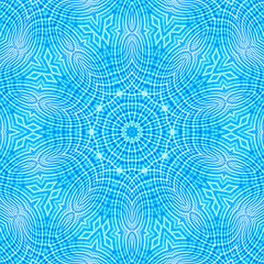 Image showing Abstract blue pattern