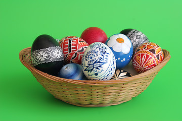 Image showing Easter eggs