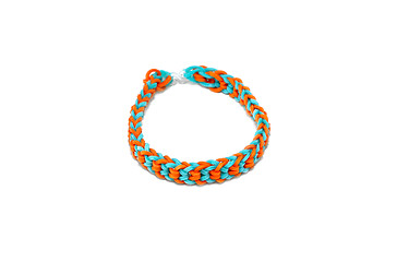 Image showing Bracelet made with rubber bands