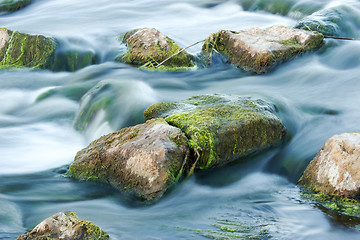 Image showing Rushing river