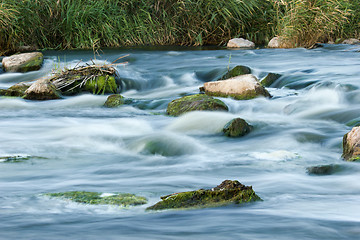 Image showing Rushing river