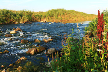 Image showing Rushing river