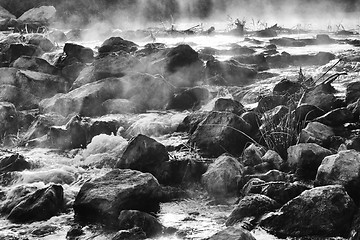 Image showing Rushing river