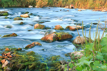 Image showing Rushing river