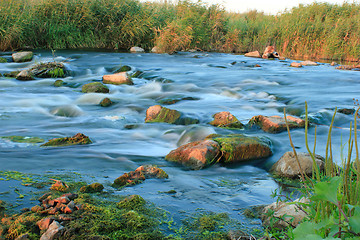 Image showing Rushing river