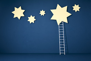 Image showing stars and ladder