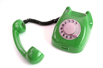 Image showing Vintage telephone