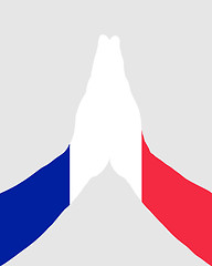 Image showing French pray