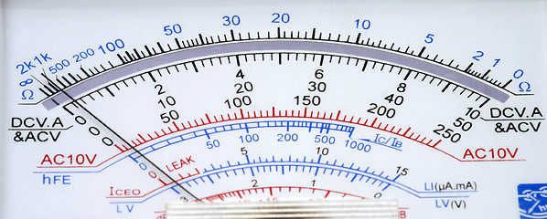 Image showing Multimeter