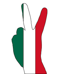 Image showing Mexican finger signal