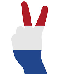 Image showing Dutch finger signal