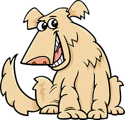 Image showing shaggy dog cartoon