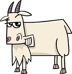 Image showing goat farm animal cartoon