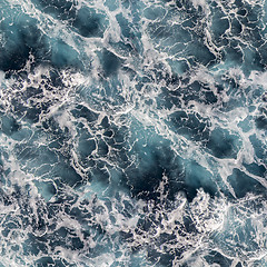 Image showing Seawater seamless