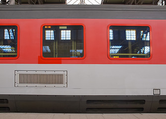 Image showing Train in station