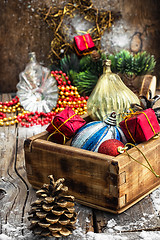 Image showing Christmas decorations