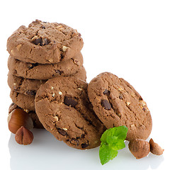 Image showing Stack of cookies