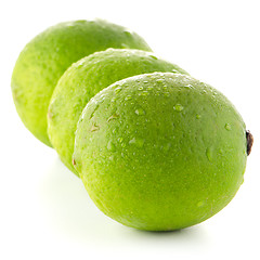 Image showing Fresh green limes